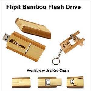 Bamboo Flip It Flash Drive - 32 GB Memory