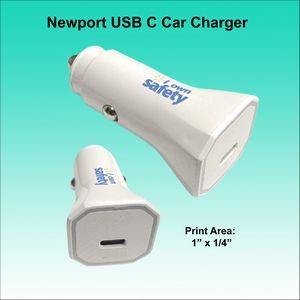 Newport Car Charger USB C