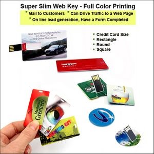 Super Slim Credit Card Web Key