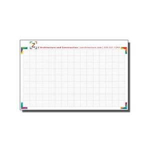 17" x 11" Full-Color Notepads - 50 Sheets