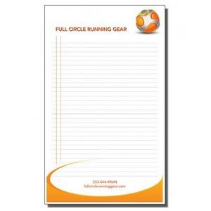 8 1/2" x 14" Full-Color Notepads - 50 Sheets