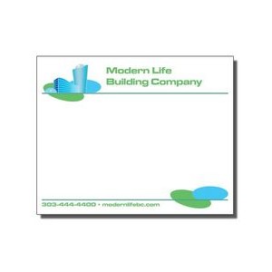 5" x 4" Full-Color Notepads - 25 Sheets