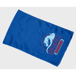 Budget Rally Terry Towel Hemmed 11x18 - Royal (Imprinted)