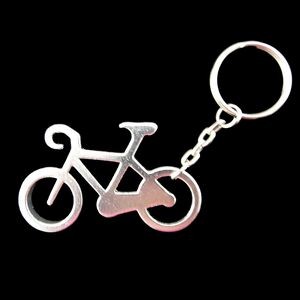 Bicycle Shaped Bottle Opener Key Chain