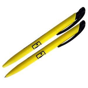 Custom Ballpoint Pen - Yellow/Black