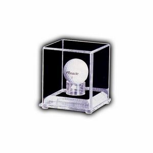 Golf Ball Case with 3/4" Clear Base
