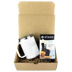 Cozy Gift Set Polar Camel Mug & A Box Of Stash Tea Bags