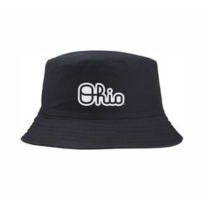 Cotton Bucket Hat with Embroidery, Silkscreen or Heat transfer imprint