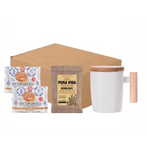 Delightful Caramel Stroopwafels And Coffee Gift Kit