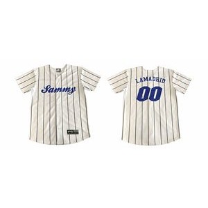 Baseball Jersey with full color imprint all over