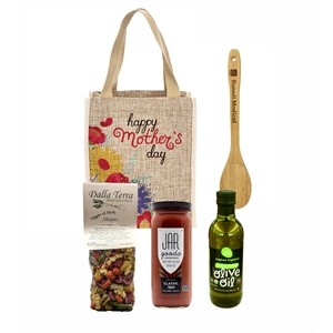 Best Of Pasta Gift Kit With Full Color Imprinted Burlap Bag