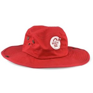 Lifeguard Safari Sun Hat with Adjustable Strap