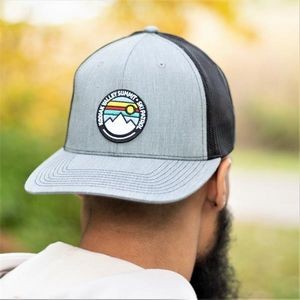 Baker Snapback Trucker Hat with Patch