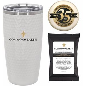 Golf Gift kit with Custom cookie, coffee and tumbler