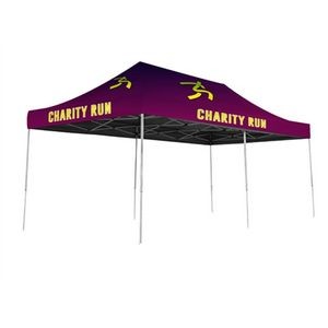20ft Pop Up Canopy - Full Color 500D