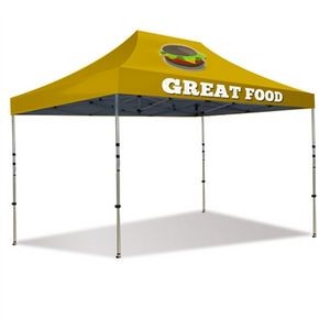 15ft Pop Up Canopy - Full Color (Front Panel Only)
