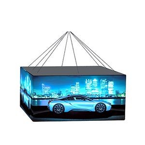 Luminous Portable Hanging Banner Square (8FT)