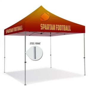 10ft Pop Up Canopy (Steel) - Full Color