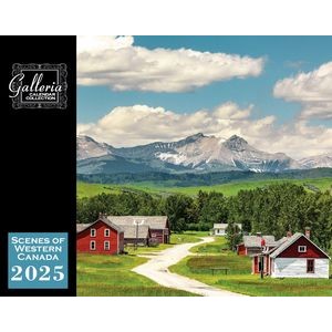 Galleria Wall Calendar 2025 Scenes of Western Canada