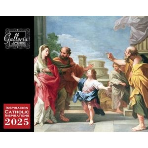 Galleria Wall Calendar 2025 Catholic Inspirations SP/ENG