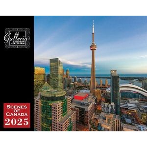 Galleria Wall Calendar 2025 Scenes of Canada (English)