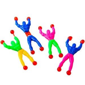 Sticky & Stretchy Muscle Man Wall Climbers - 5 Colors, Ages 3+, 3.5 (C