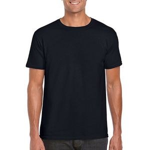 Gildan Irregular Men's Soft Style T-Shirt - Black, Small (Case of 12)