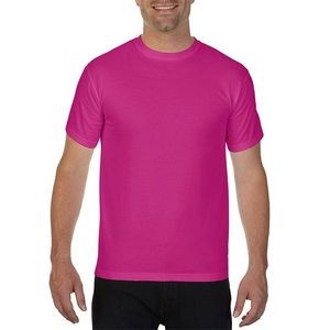 Comfort Colors Garment Dyed Short Sleeve T-Shirts - Raspberry, XL (Cas