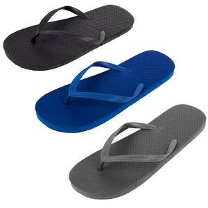 Men's Flip Flops - Assorted Colors, Size S-XL (Case of 50)