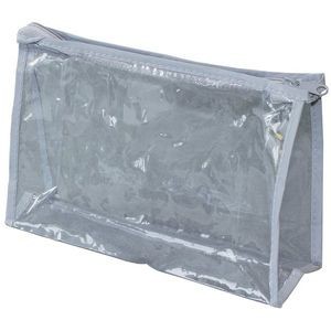 Bulk Freshscent Clear Toiletries Bag - Zip Closure (Case of 1)