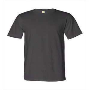 Anvil Short Sleeve Organic T-Shirt - Charcoal, XL (Case of 12)