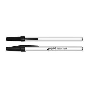 Stick Ink Pens - 2000 Count, Black, Medium Point (Case of 4)