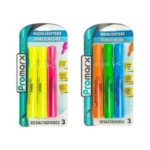 Highlighters - Assorted, Chisel Tip (Case of 48)