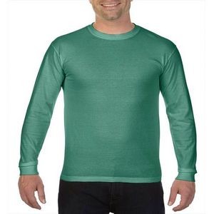 Comfort Colors Men's Irregular Long-Sleeve T-Shirt - Light Green, Smal