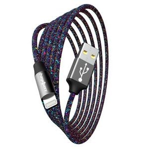 6' Lightning USB Cable - Multi-Color (Case of 48)