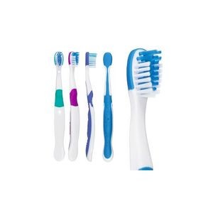Classic Kids' Toothbrushes - 29 Tufts, 4 Colors, Ages 3-9 (Case of 144
