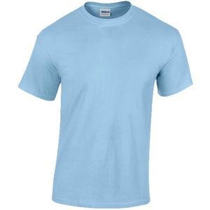 Gildan Short Sleeve T-Shirt - Light Blue, Large (Case of 12)