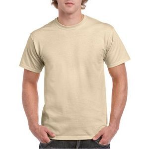 Gildan Irregular Men's T-Shirt - Sand, Large (Case of 12)
