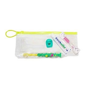 Children's Dental Kits - 5 Pieces, Mint, 0.85 oz (Case of 144)