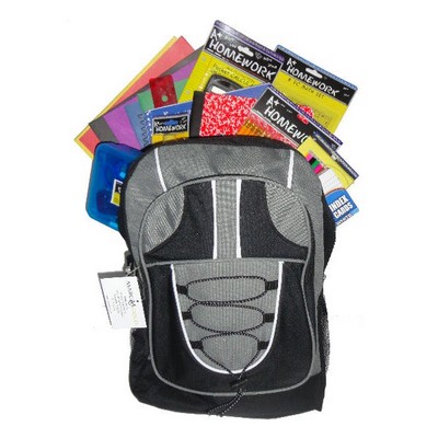 17 Backpack & Middle School Supply Kits - 48 Piece (Case of 1)
