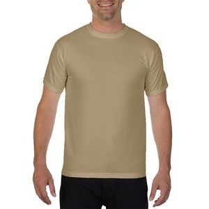 Comfort Colors Garment Dyed Short Sleeve T-Shirts - Khaki, XL (Case of