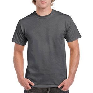 Gildan Irregular Men's T-Shirt - Dark Heather, Large (Case of 12)