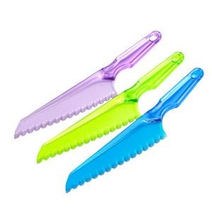 Plastic Lettuce Knife - Assorted Colors, BPA free (Case of 144)