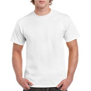 Gildan Irregular Men's T-Shirt - White, Medium (Case of 12)