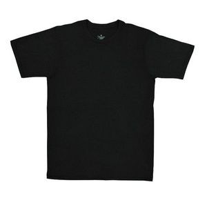 Men's Short Sleeve T-Shirts - Black, 2 X (Case of 12)