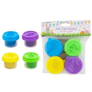 Easter Modeling Dough - 4 Assorted Colors per Pack (Case of 36)