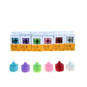 Votive Candles - 6 Colors, Unscented, 6 Pack (Case of 72)