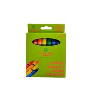 Jumbo Crayons - 8 Pack, Assorted Colors (Case of 144)