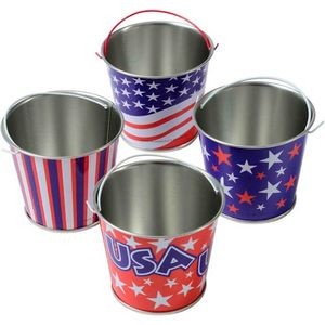 Mini Patriotic Buckets (Case of 3)
