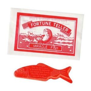 Fortune Teller Fish Toy - Red, 3.5 (Case of 12)
